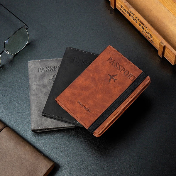 PU Leather Passport Covers