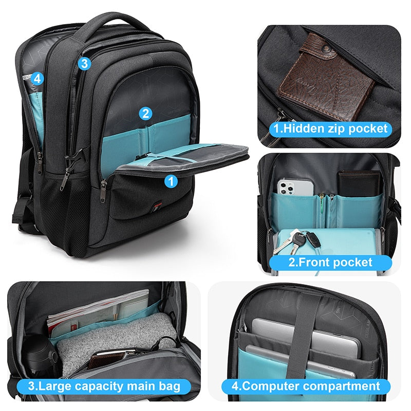 Water Resistant Laptop Backpack